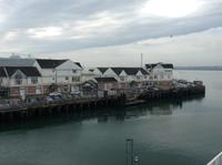 im Hafen von Southampton