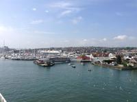 der Hafen von Cowes