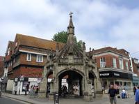 in der Innenstadt von Salisbury