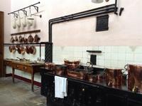 die Küche von Lanhydrock House