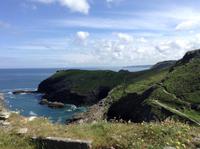 die Küste bei Tintagel