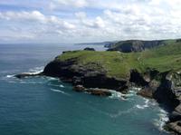 die Küste bei Tintagel
