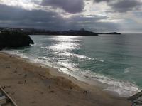 am Strand von Newquay