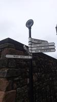Wegweiser im Edinburgh Castle