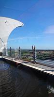 Bei der Fahrt auf dem Falkirk Wheel