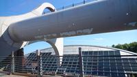 Das Falkirk Wheel dreht sich