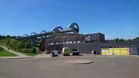 Falkirk Wheel, Besucherzentrum und Kanal