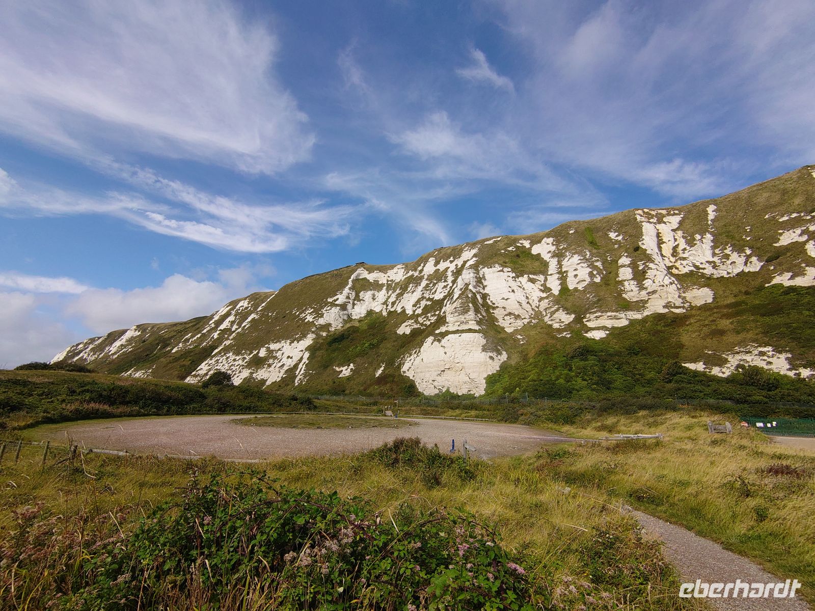 16 Kreidefelsen bei Samshire Hoe