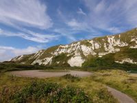 16 Kreidefelsen bei Samshire Hoe