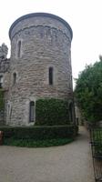 Der neueste Anbau, Rundturm am Castle im Glenveaugh Nationalpark