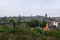 0746 Edinburgh, Altstadt vom Calton Hill