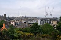 0747 Edinburgh, Neustadt vom Calton Hill