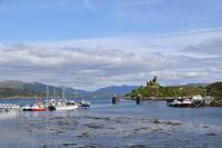 0803 Isle of Skye, Kyleakin mit Castle Moal