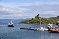 0805 Isle of Skye, Kyleakin mit Castle Moal