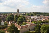 Blick von Warwick Castle