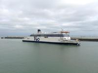 Hafenausfahrt Calais