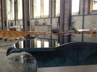 Taufbecken in der Kathedrale von Salisbury