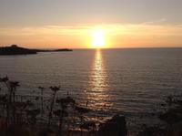 Sonnenuntergang in Newquay