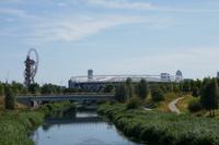 Olympiapark mit Blick auf Stadion