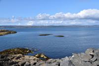 1735 Mallaig, Blick zur Hebrideninsel Skye mit den Black und den Red Cullin Hills