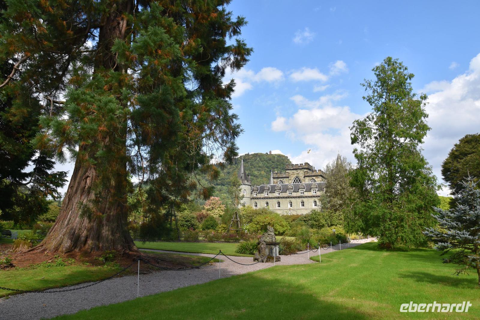 1792 Inveraray Castle, Garten