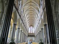 Langhaus Kathedrale Salisbury