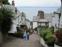 Clovelly ist steil
