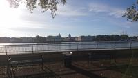 Island Garden, Blick nach Greenwich