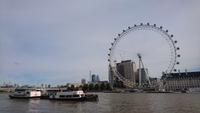 London Eye von Victoria aus gesehen