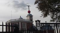 Der Zeitball auf dem Dach des Royal Observatoriums