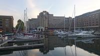 St. Katharines Dock: Direkt hinter unserem Tower-Hotel
