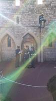 Wachablösung im grellen Sonnenschein in Windsor Castle