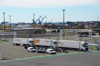 Rückblick auf das Fähr-Terminal