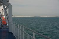 Erster Blick auf die Klippen von Dover