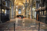 Stelle des Schreins von Thomas Becket