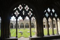 Blick aus dem Kreuzgang