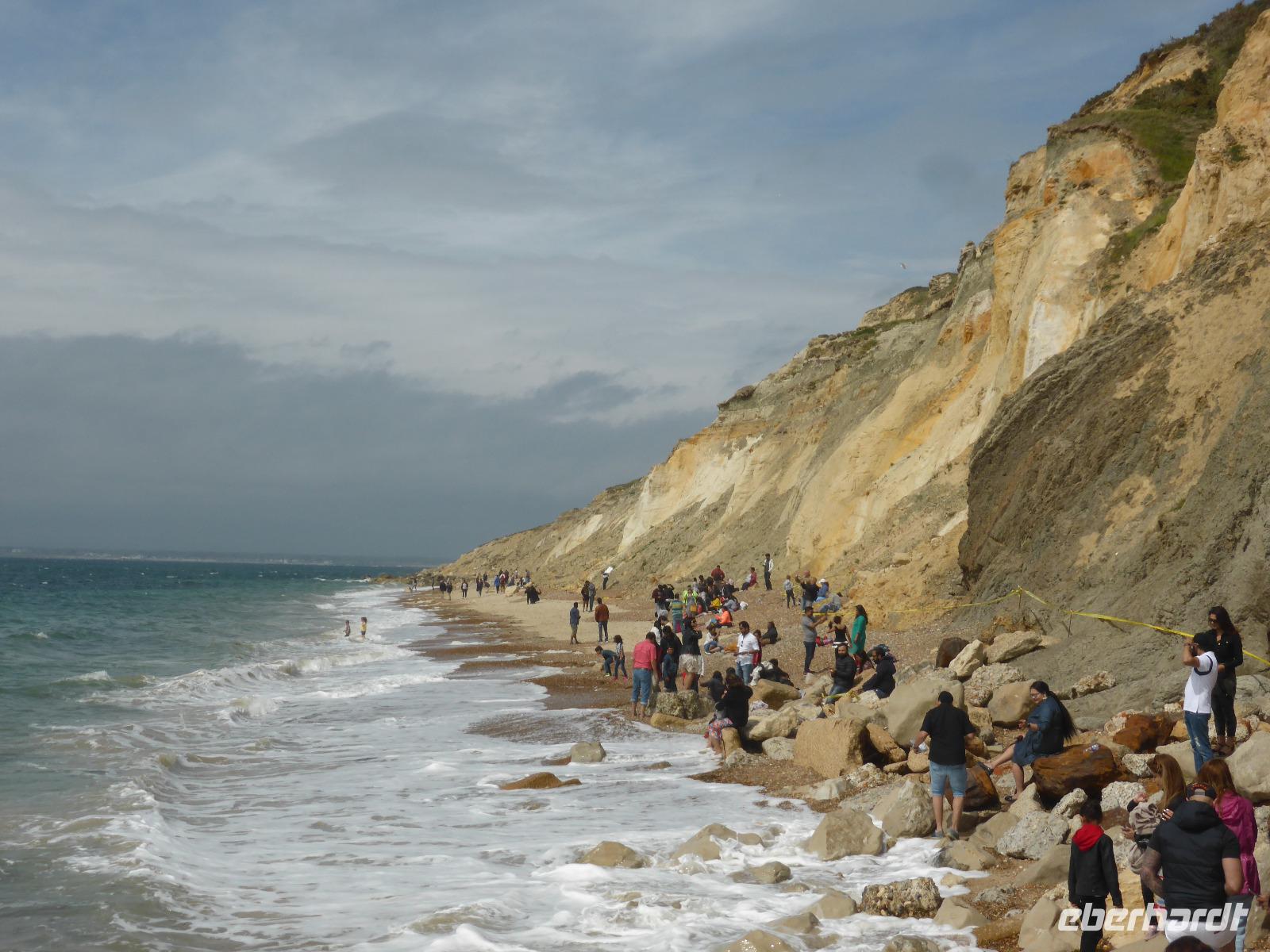 Isle of Wight - The Needles - farbiger Sandstein