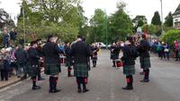 Pipe Band in Strathpeffer