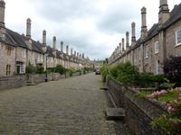 Wells - Vicars Close - erste Reihenhaussiedlung