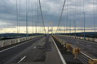 über die Severn-Brücke mit 