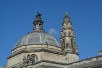 Rathauskuppel mit Drache (Emblem von Wales)