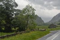 Panoramafahrt im Regen