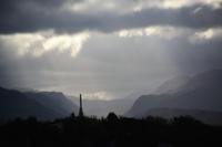 Blick vom Hotel am frühen Morgen