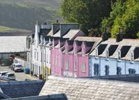 schöne Häuserfront