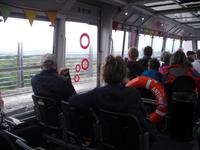 Im Boot auf dem Falkirk Wheel