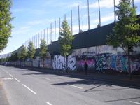 Peacewall in Belfast