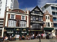 alte Häuser in Pourtsmouth