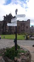 Auf Edinburgh Castle