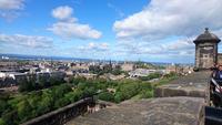 Blick vom Castle über Edinburgh