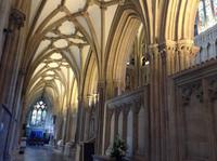 Einzigartig schöne Kirche in Wells